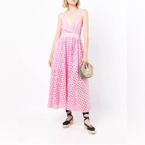 SOLID & STRIPED The Ariel Maxi Dress Pink Size XS